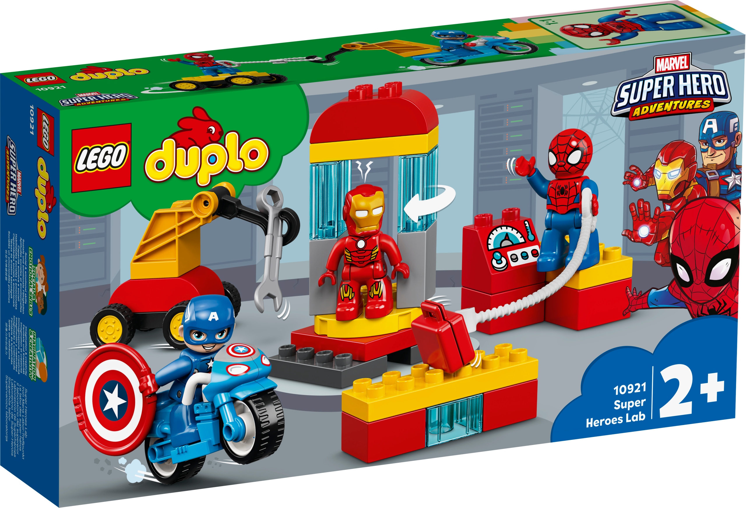 

Lego duplo Laboratorium superbohaterów 10921