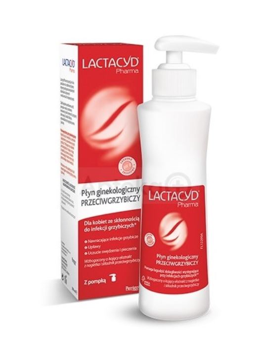 Lactacyd protiplísňový gynekologický roztok 250 ml