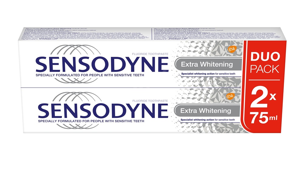 

Sensodyne Extra Whitening pasta do zębów 2x75ml