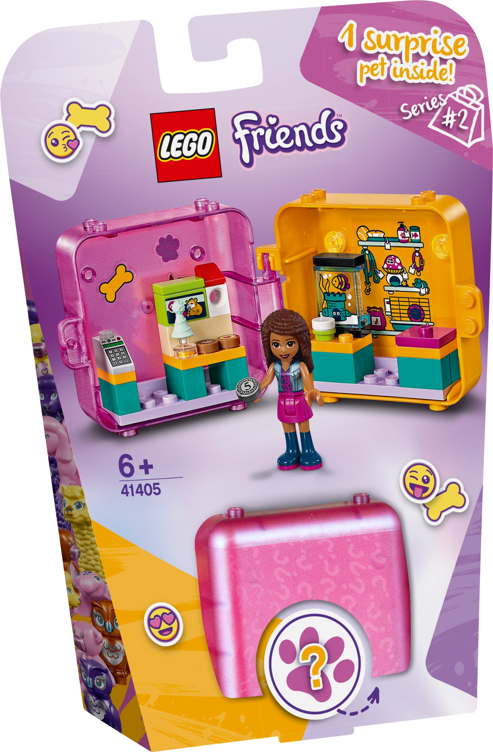 

Lego Friends Kostka Andrei do zabawy w sklep 41405