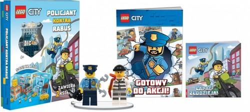 AMEET KSIĄŻKA LEGO CITY POLICJANT KONTRA RABUŚ