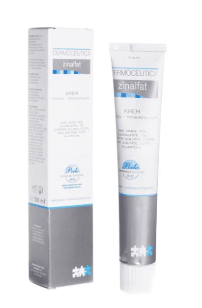 Zklidňující krém na obličej Bausch Zinalfat den a noc 50 ml