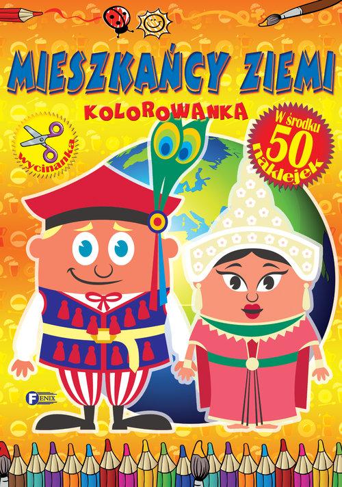 

Kolorowanka Mieszkańcy Ziemi
