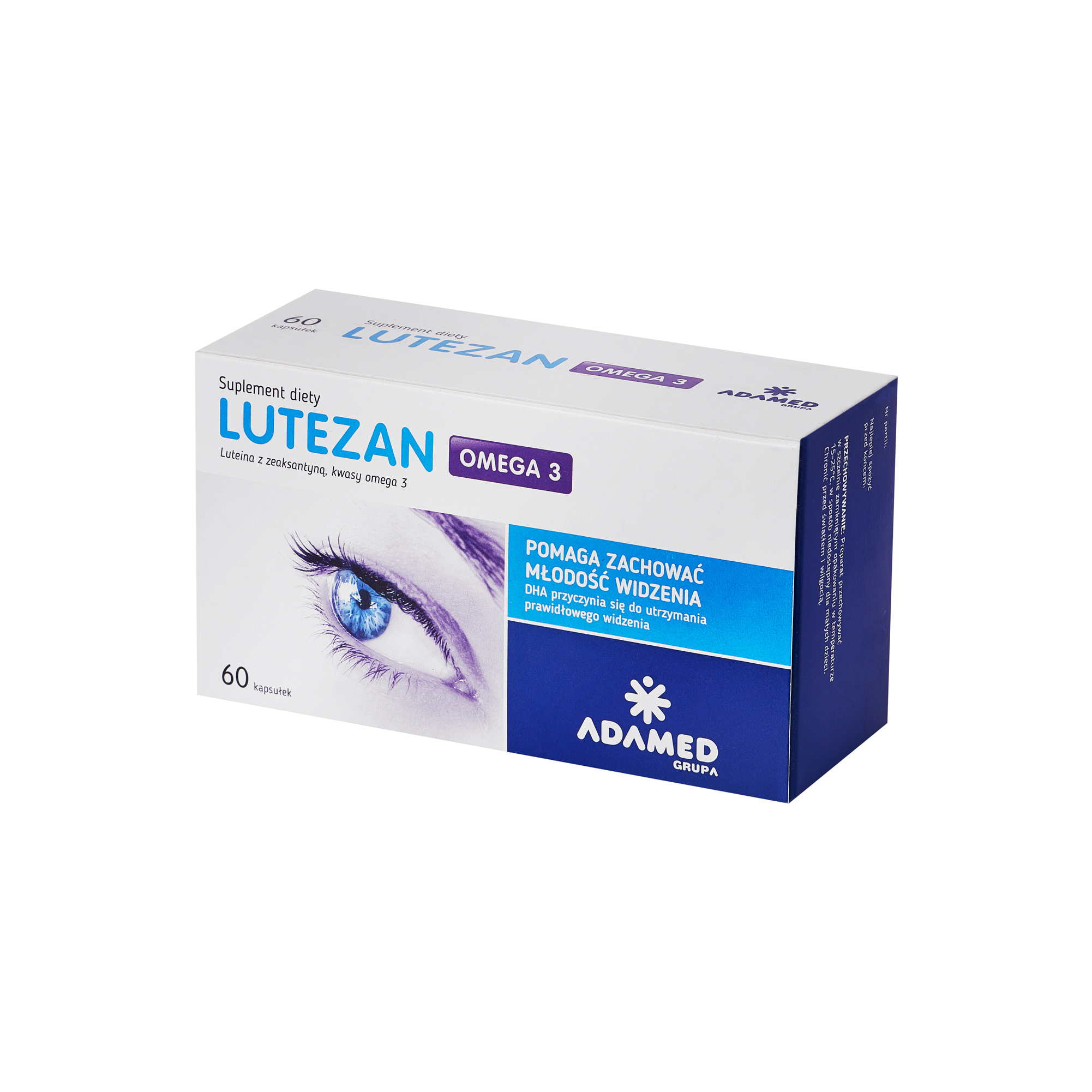 

Lutezan 60 suplement diety Omega-3 kapsułki