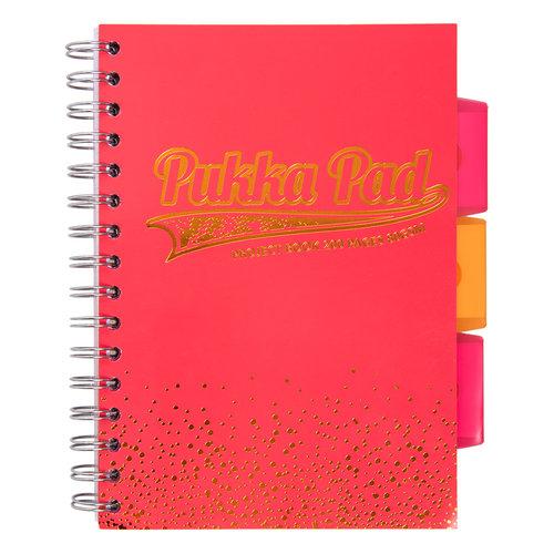 

Kołozeszyt A5 Pukka Pad 200 K. Blush Coral Zakładk