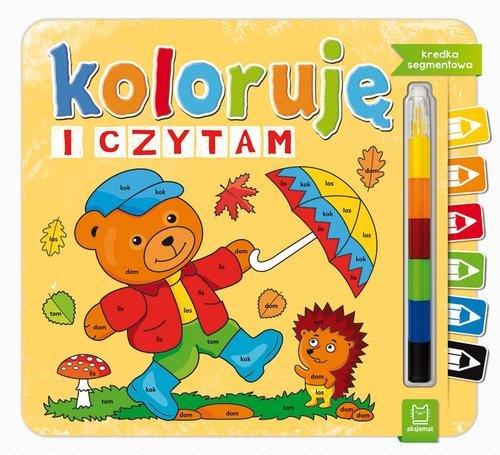 

Koloruję i czytam Kredka segmentowa Anna Podgórska