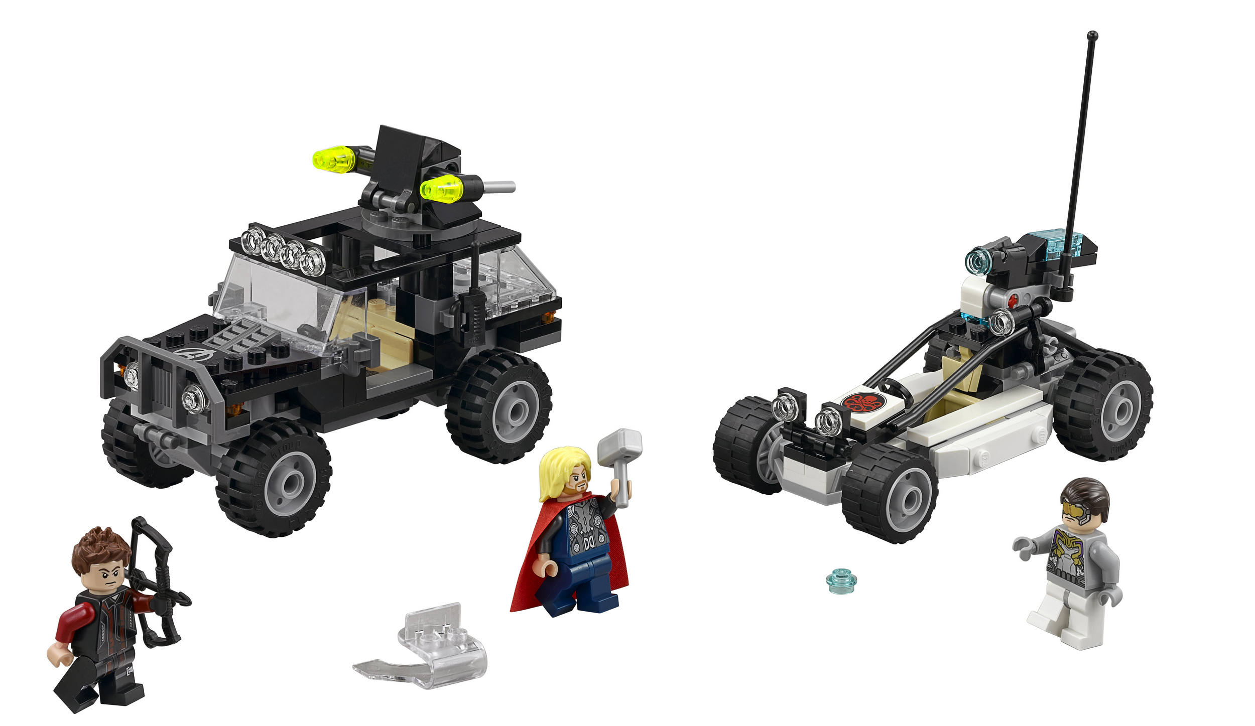 Lego Heroes Avengers 76030 Honba za Hydrou – nová sada kostek