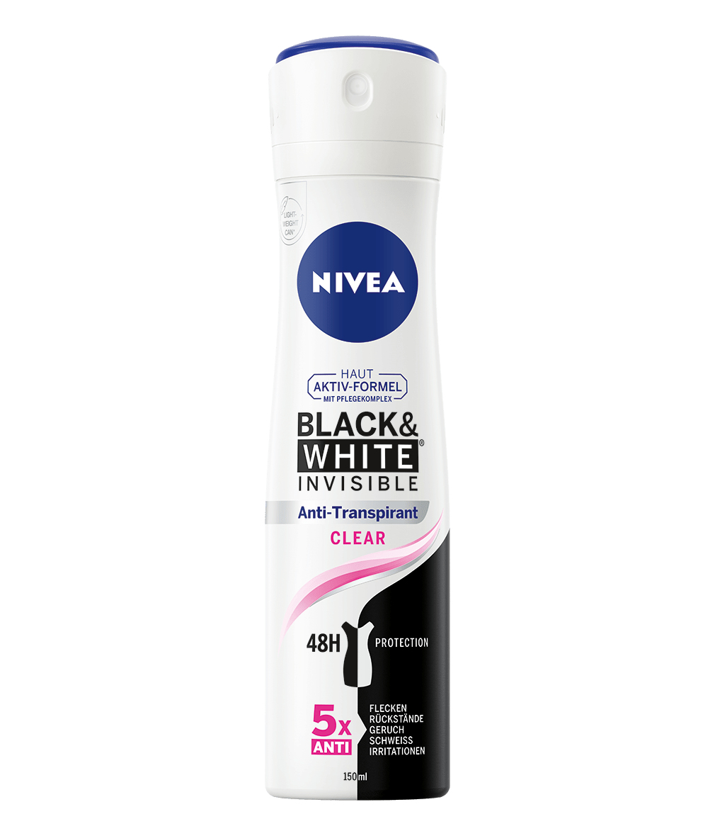 

Nivea Black&White Invisible Cleary dezodorant