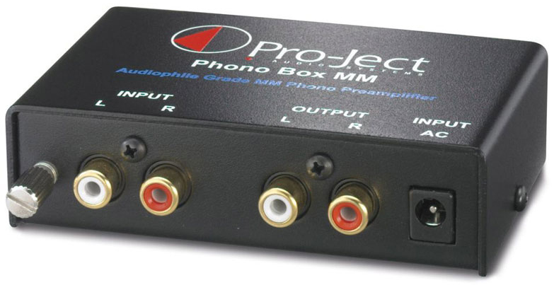 Pro-Ject Phono Box (černý černý) – gramofonový předzesilovač MM