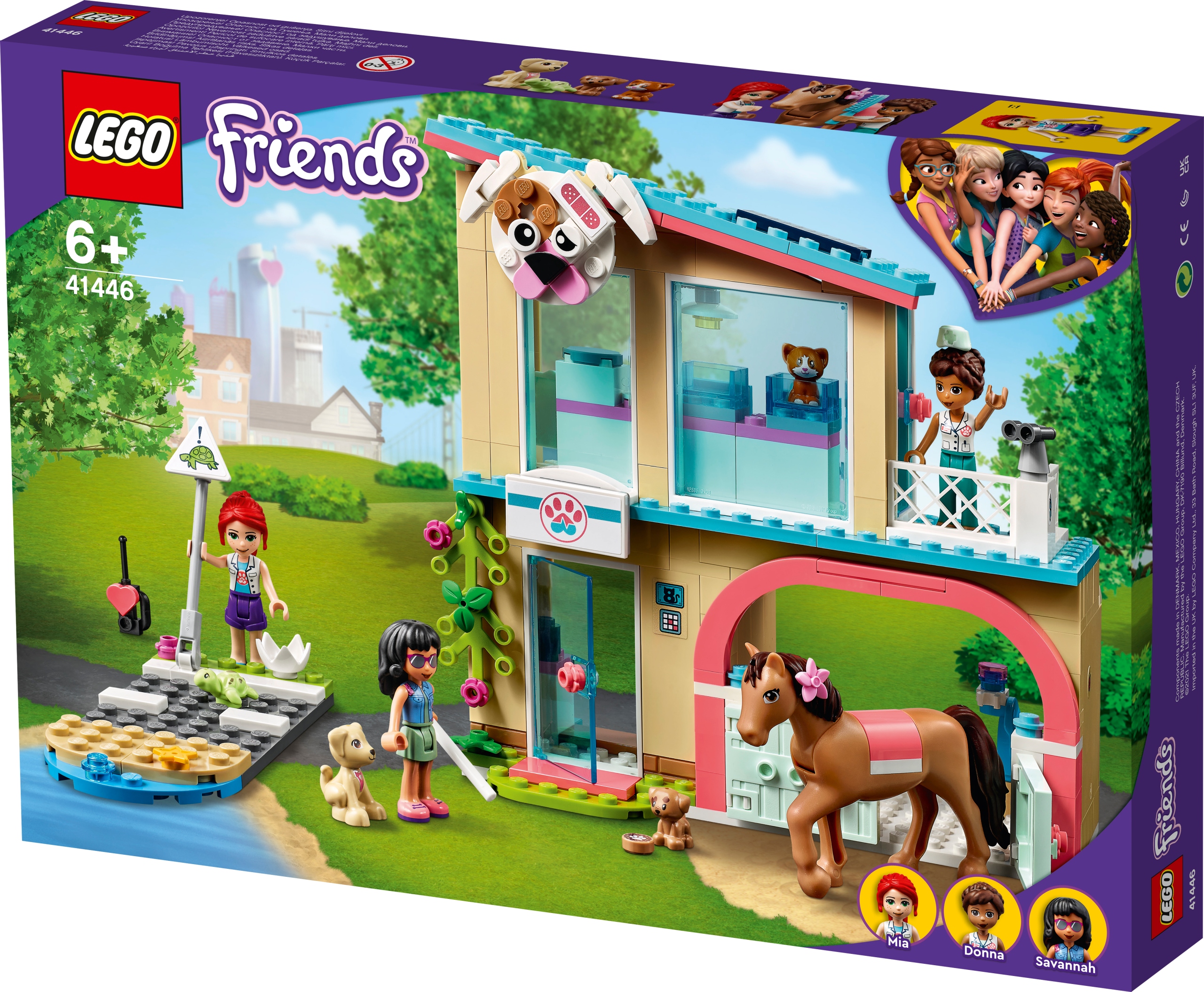 

Lego Friends Klinika weterynaryjna 41446 41446