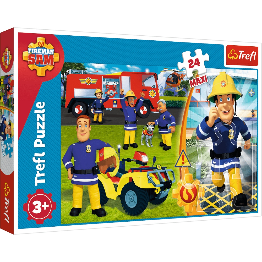 

Trefl Puzzle Dzielny Strażak Sam 14290