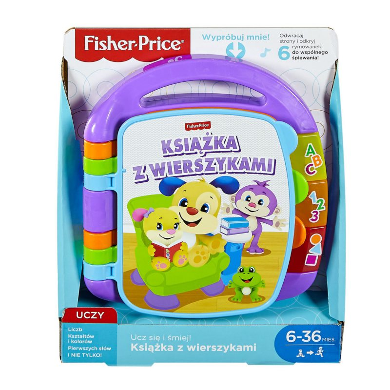 

Fisher Price Książka z wierszykami FRC70