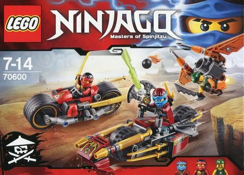 Lego 70600 Ninjago Pościg na motocyklu