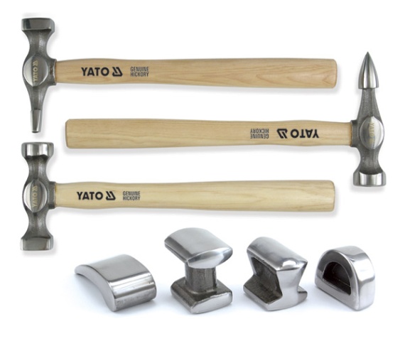 YATO SHEET METAL SET, YT-4590 HIKOR HANDLE