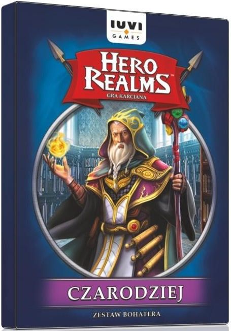 Gra planszowa Hero Realms: Zestaw bohatera Czarodziej Iuvi Games