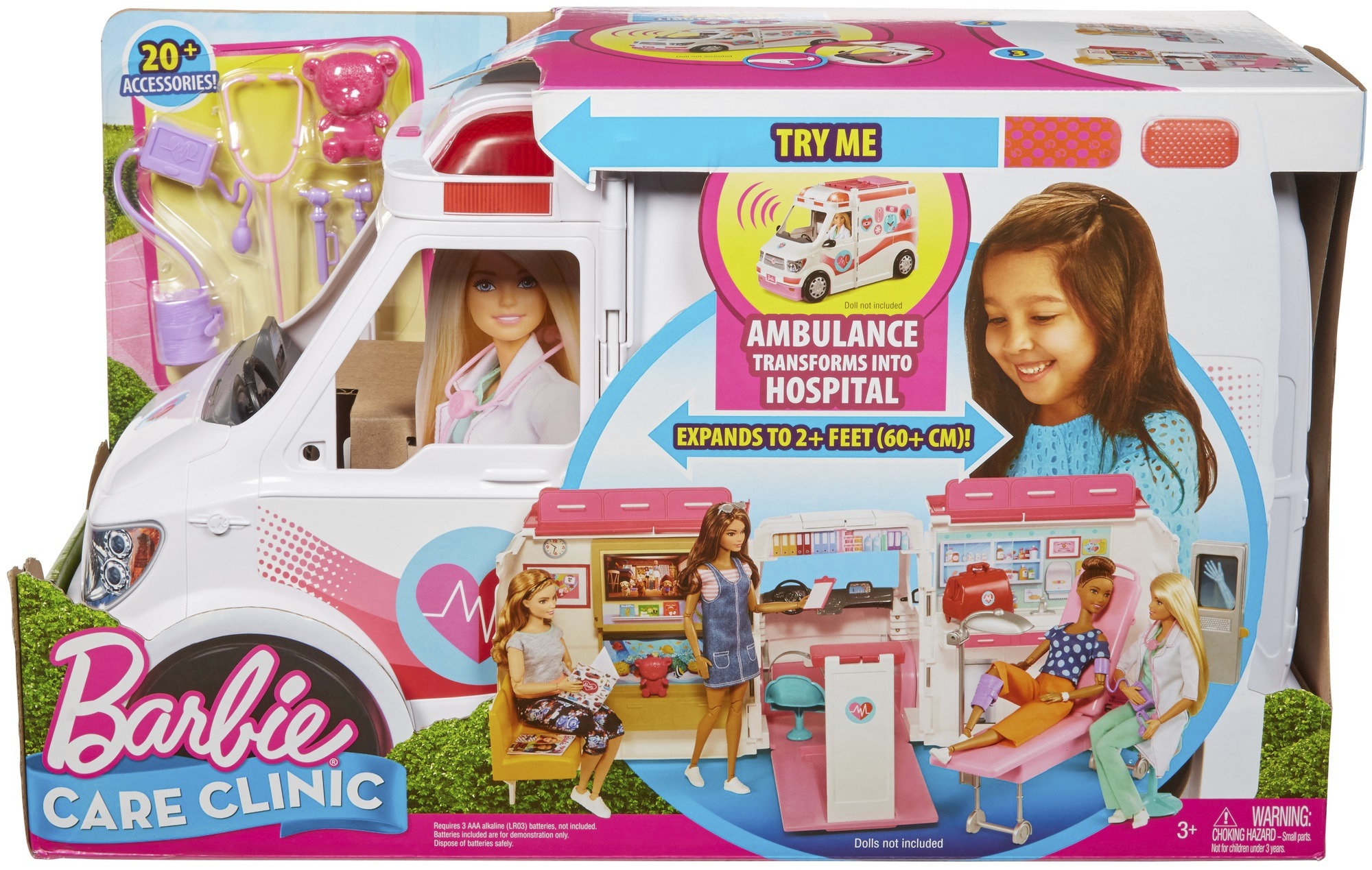 

Barbie Karetka mobilna klinika FRM19