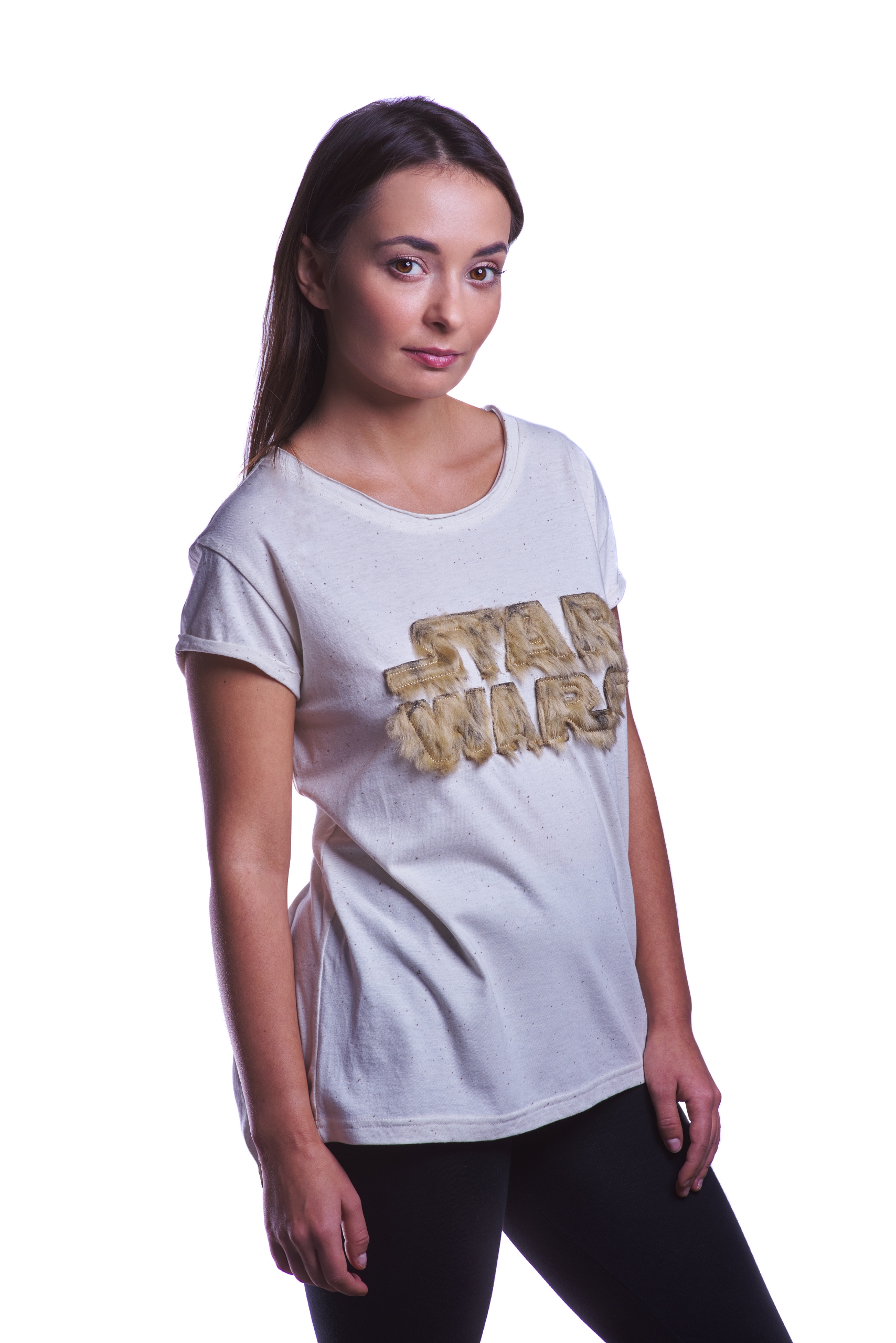 Koszulka Star Wars Fuzzy Logo Ladies XL