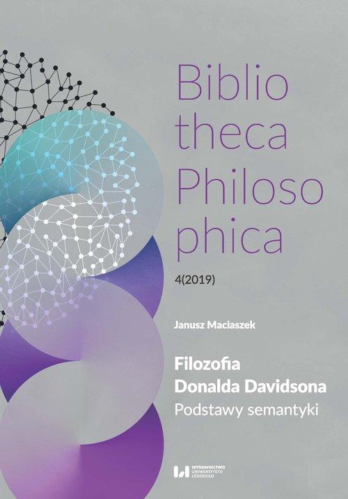 

Filozofia Donalda Davidsona Janusz Maciaszek