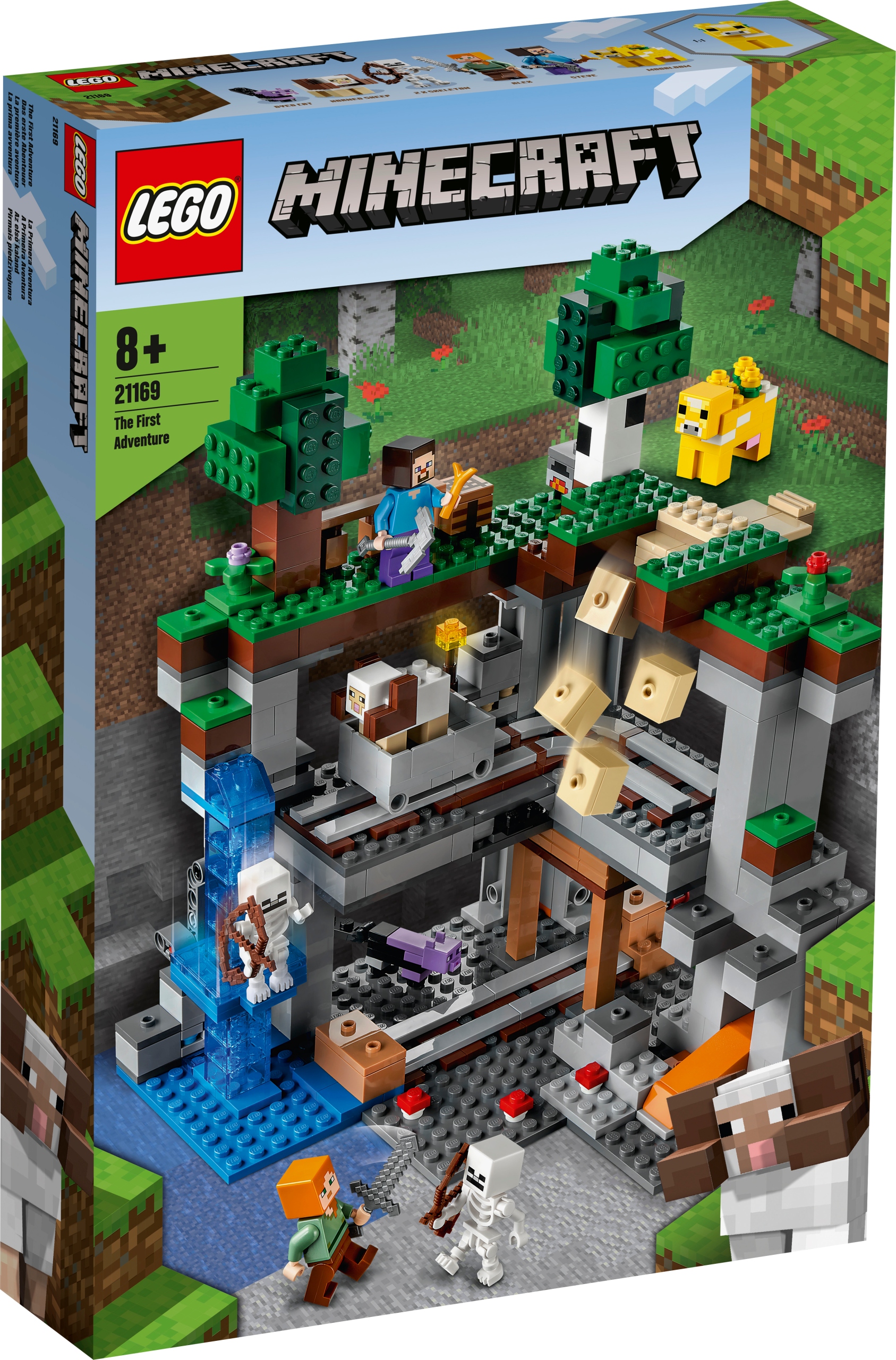

Lego Minecraft Pierwsza przygoda 21169