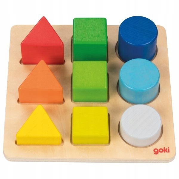 

Geometryczna Montessori Układanka Kształty