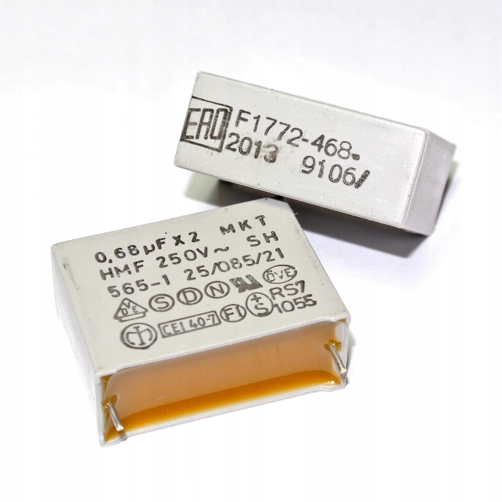 

680nF 250V~ X2 Mkt Sh 27.5mm Ero [2szt] #415