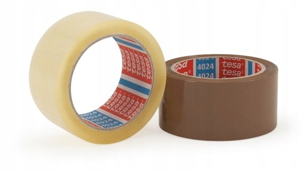 48mm/66m MOCNA TAŚMA KLEJĄCA PAKOWA TESA SOLVENT Materiał PP (polipropylen)