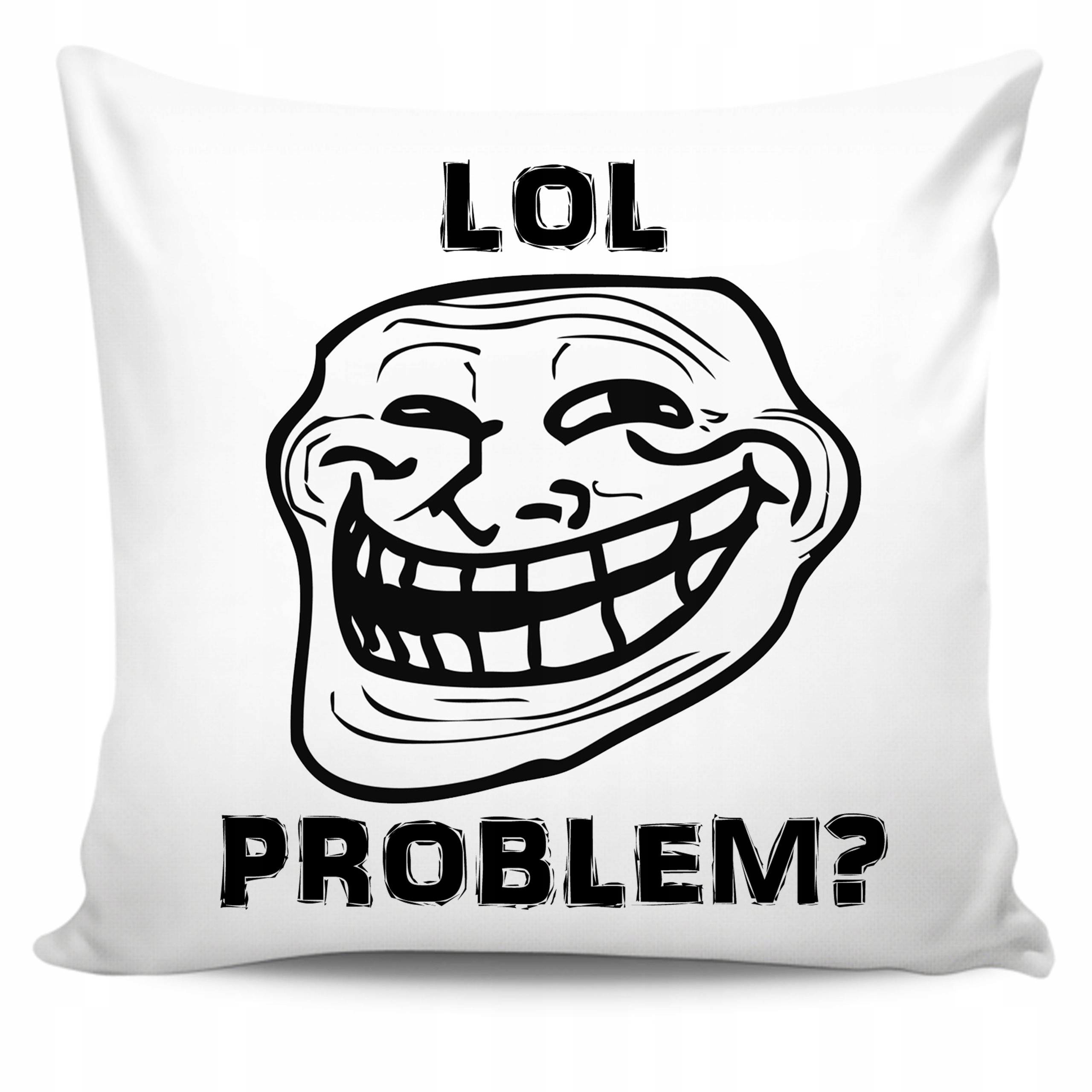 Troll Memy Meme Poduszka śmieszny prezent