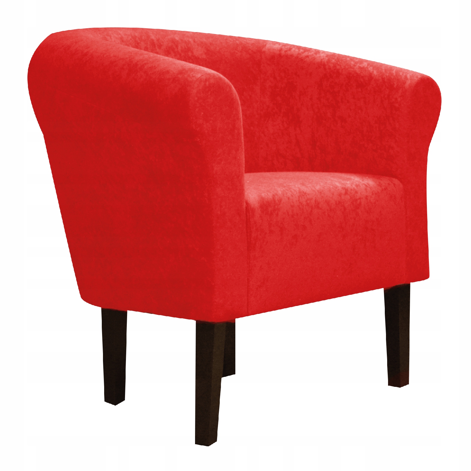 

Fotel klubowy Monaco Mikrowelur Czerwony Salon Dom