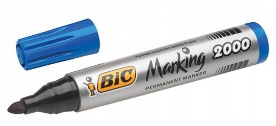 

Marker permanentny Bic Marking 2000 Eco niebieski*