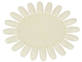 ТРАФАРЕТ ОБРАЗЕЦ ВЕДУЩИЙ ДЛЯ ЛАКОВ ТЕЛЕСНОГО ЦВЕТА