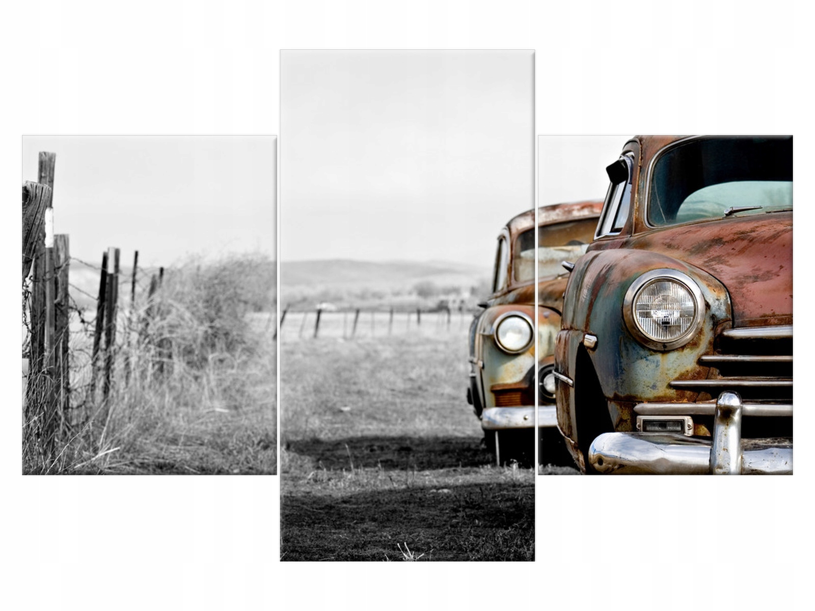 

Obraz Rust style 90x60 Ciężarówka Samochód salon