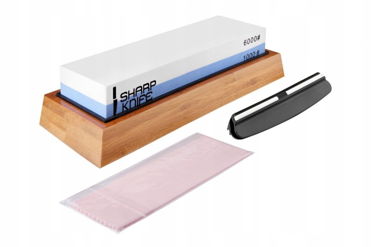 Ostrzałka kamień wodny Sharp Knife 1000/6000+Zesta EAN (GTIN) 5904067820609