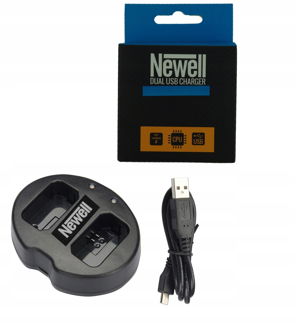 

Ładowarka Usb Na 2 Akumulatory do Canon LP-E6