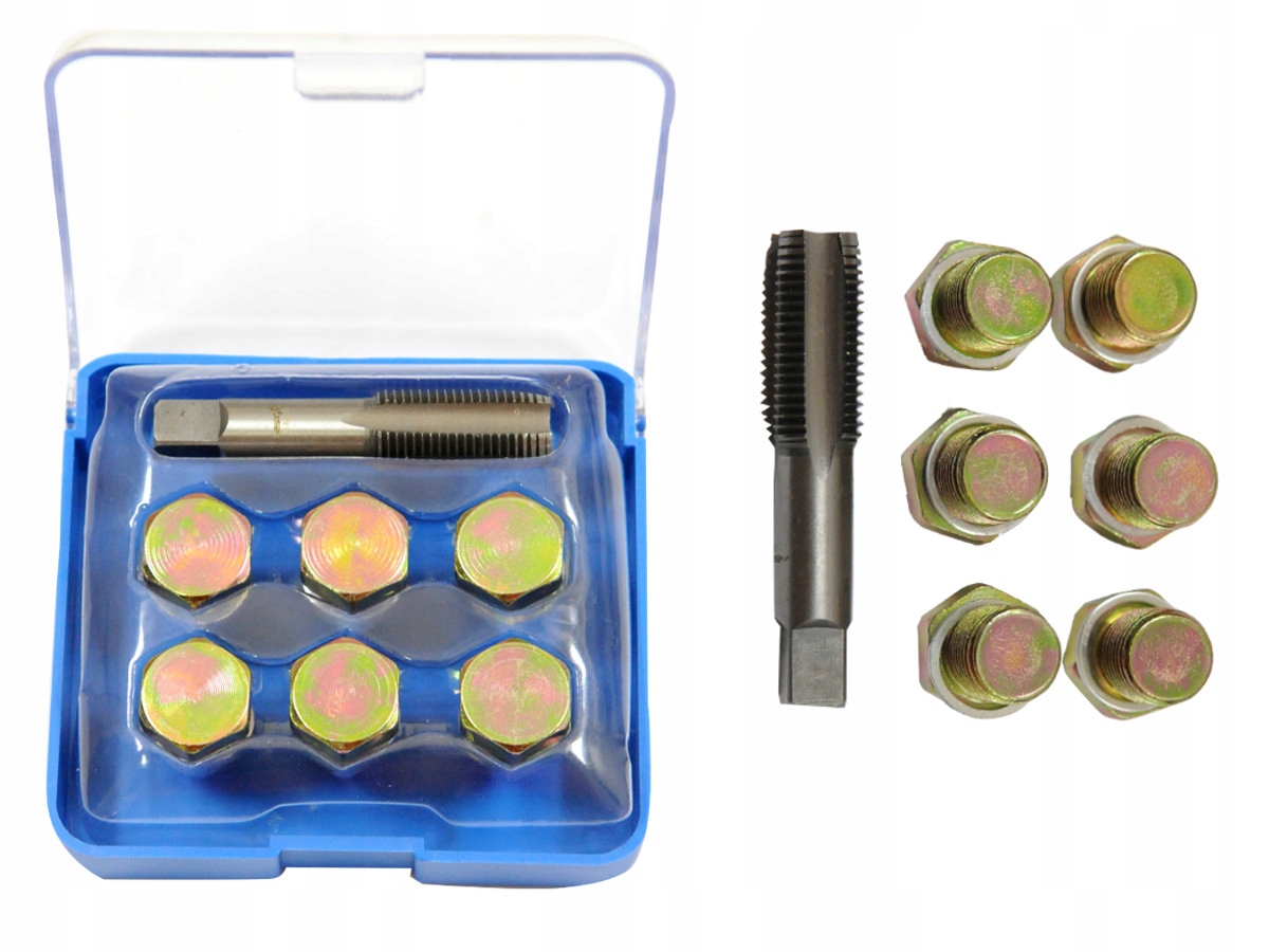 ZESTAW NAPRAWCZY DO GWINTÓW KORKÓW MISKI OLEJOWEJ Marka Asta