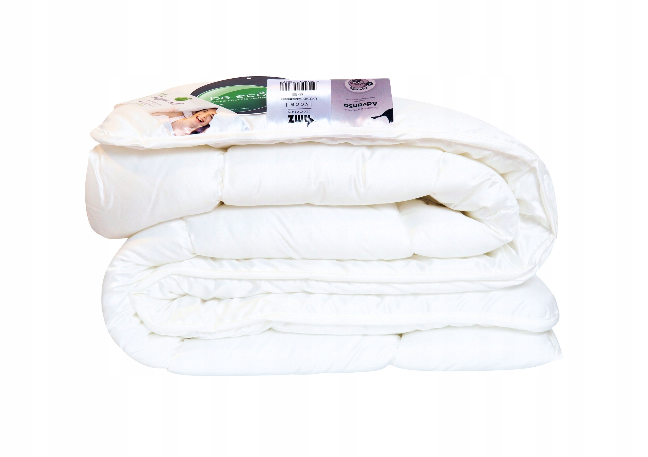 Kołdra ekologiczna AMZ Lyocell CIEPŁA 200x200 zima