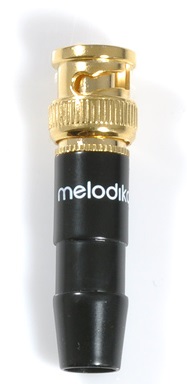 WTYK BNC POZŁACANY NA KABEL MELODIKA MDWBNC Marka Melodika