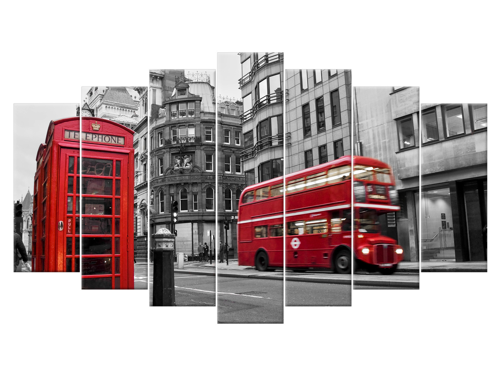 

Obraz Architektura Londyn Budka Telefon Uk 140x80