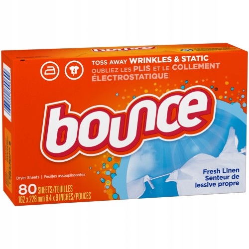 

Chusteczki Do Suszarki Bounce Fresh Linen 80 szt.