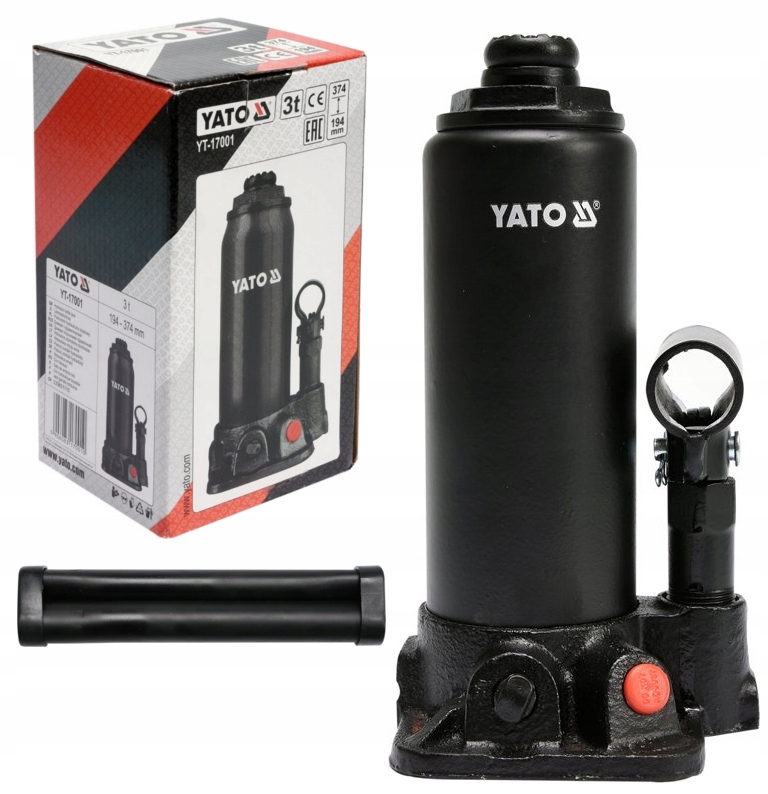 

Podnośnik Hydrauliczny Słupkowy 3T Yato YT-17001