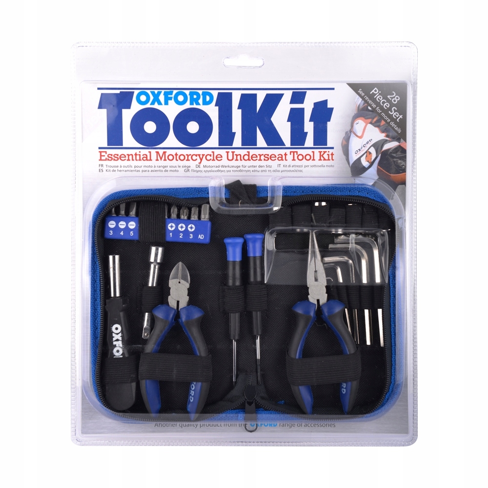 

Motocyklowy Zestaw Narzędzi Oxford Tool Kit OF291