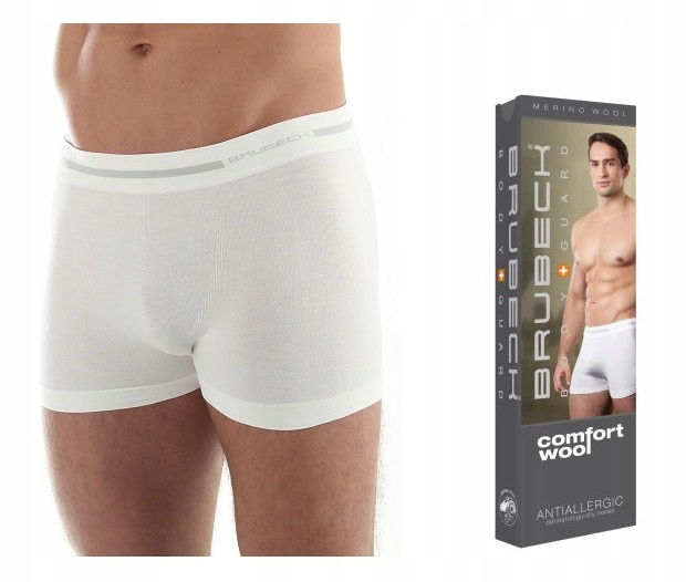 

Bokserki Męskie Comfort Wool Brubeck BX10430 r.L