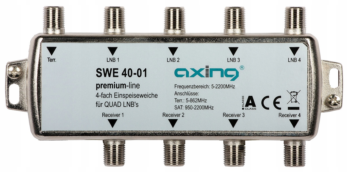 Sumator Zwrotnica Tv-sat Do Quada Axing Swe 40-01