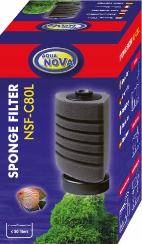 

Aqua Nova Filtr Gąbkowy Do Akwarium NSF-C80L