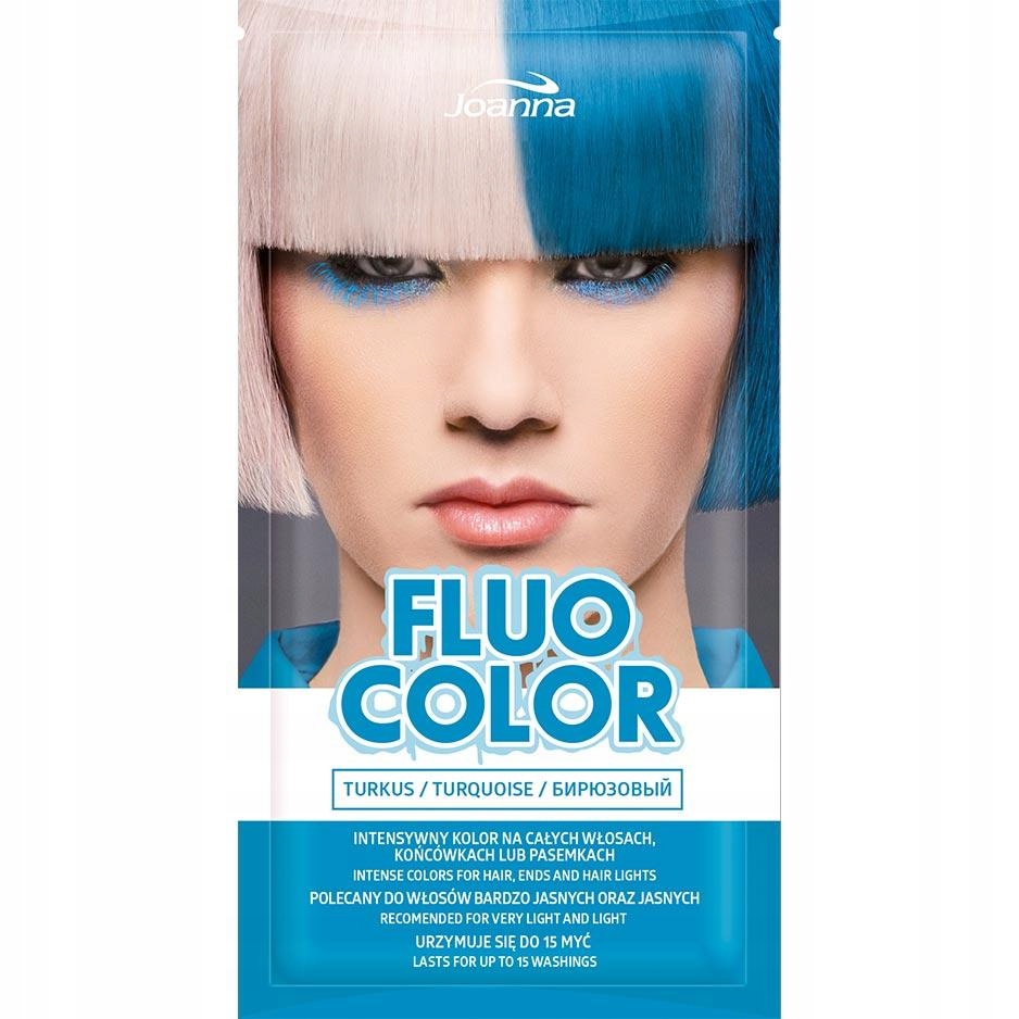 

Joanna Fluo Color szamponetka Turkus 35g