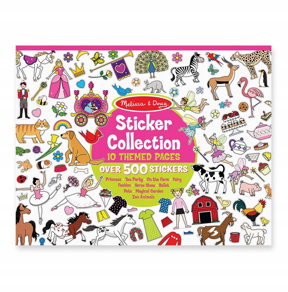 

Melissa and Doug 700szt. Naklejki dla Dziewczynek