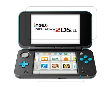 Szkło hartowane, tempered glass + folia New 2DS XL
