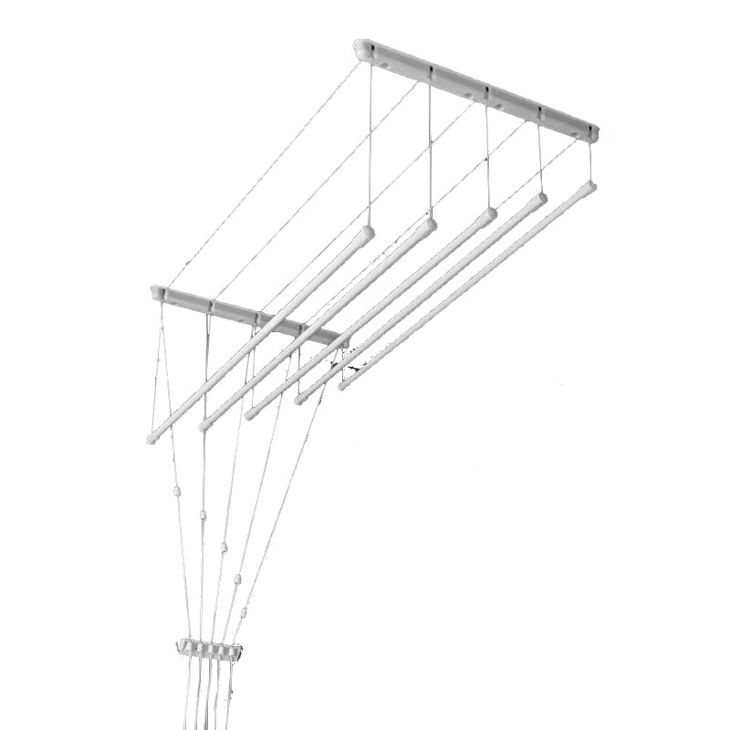 

Suszarka Sufitowa Łazienkowa Pranie 5 Prętów 150CM