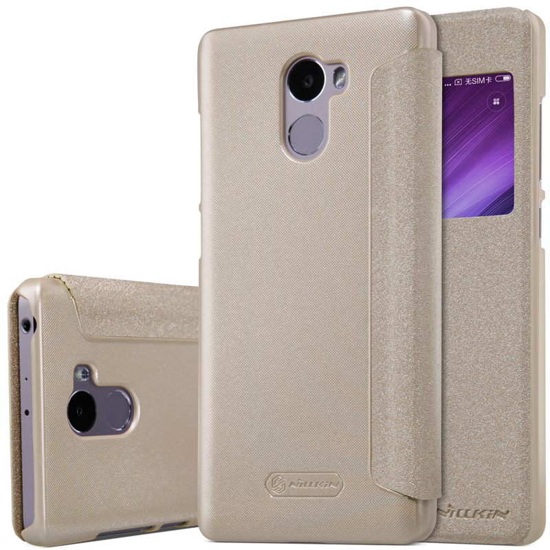 

Nillkin Case Z Klapką Xiaomi Redmi 4 Złoty Wwa Fv