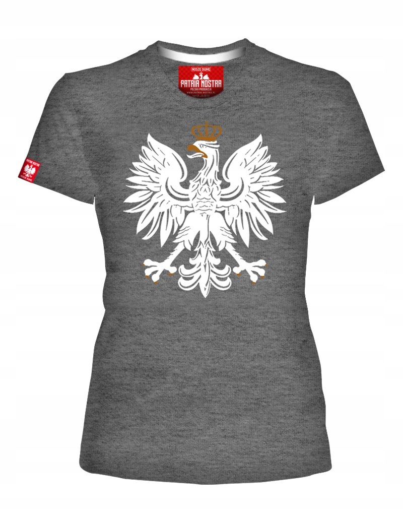 Koszulka Damska Patriotyczna Bóg Honor Ojczyzna Ak