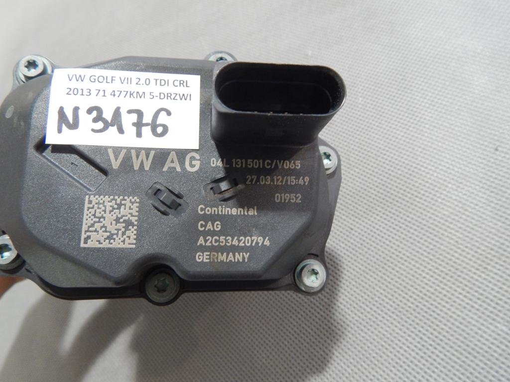 VW GOLF VII throttle flap 04L131501C